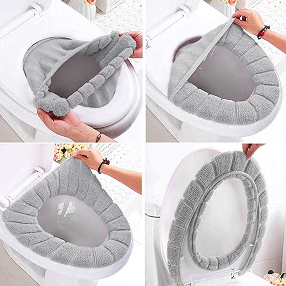 Thicken Toilet seat Cover Cushion Pads Luxury Toilets Warm Toilet seat Covers Warm Toilet Seat Mat