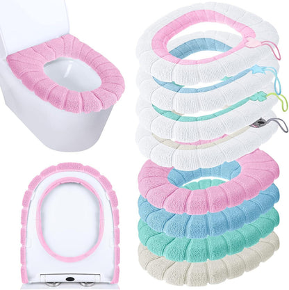 Thicker Bathroom Toilet Seat Cover Pads Soft Comfortable Toilet Seat Cushion