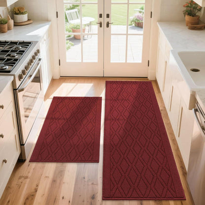 Kitchen Rugs Non-Slip Inch Thick Polypropylene Standing Mat