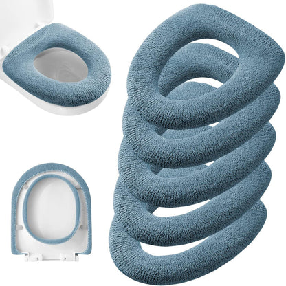 Thicker Bathroom Toilet Seat Cover Pads- Soft Warmer Toilet Seat Cushion