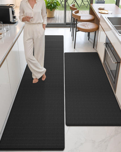 Extra Thick Anti Fatigue Cushion Kitchen Floor Mat,Easy Clean