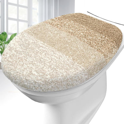 Soft Microfiber Bathroom Toilet Lid Cover