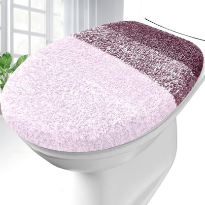 Soft Microfiber Bathroom Toilet Lid Cover