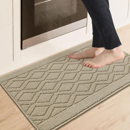 Kitchen Rugs Non-Slip Inch Thick Polypropylene Standing Mat