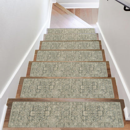 Rubber Indoor Stair Runner Slip Resistant Stair Rugs Safety Mats