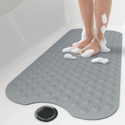 No Suction Cup Bath Mat: inch Extra Long Bathmat