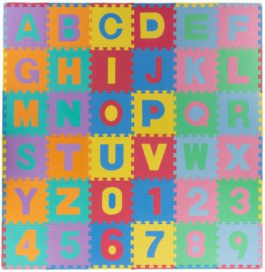 Foam Floor Alphabet and Numbers Puzzle Play Mat