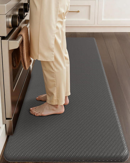 Extra Thick Anti Fatigue Cushion Kitchen Floor Mat,Easy Clean