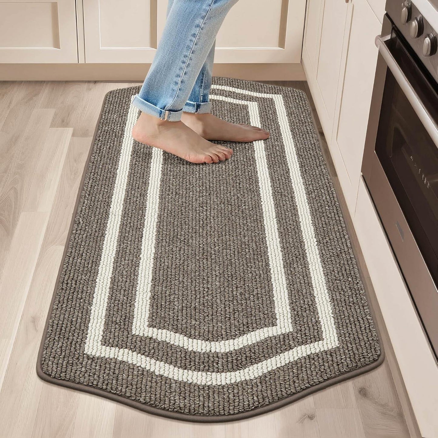 Long Kitchen Floor Mats for in Front of Sink Super Absorbent Kitchen Rugs and Mats