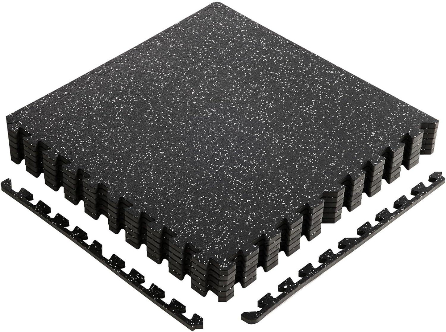 Interlocking Foam/Rubber Floor Tiles, Gym Flooring for Home Gym Mat
