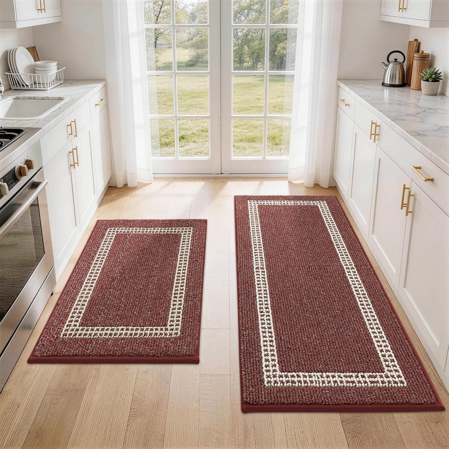 Kitchen Rugs Non-Slip Inch Thick Polypropylene Standing Mat